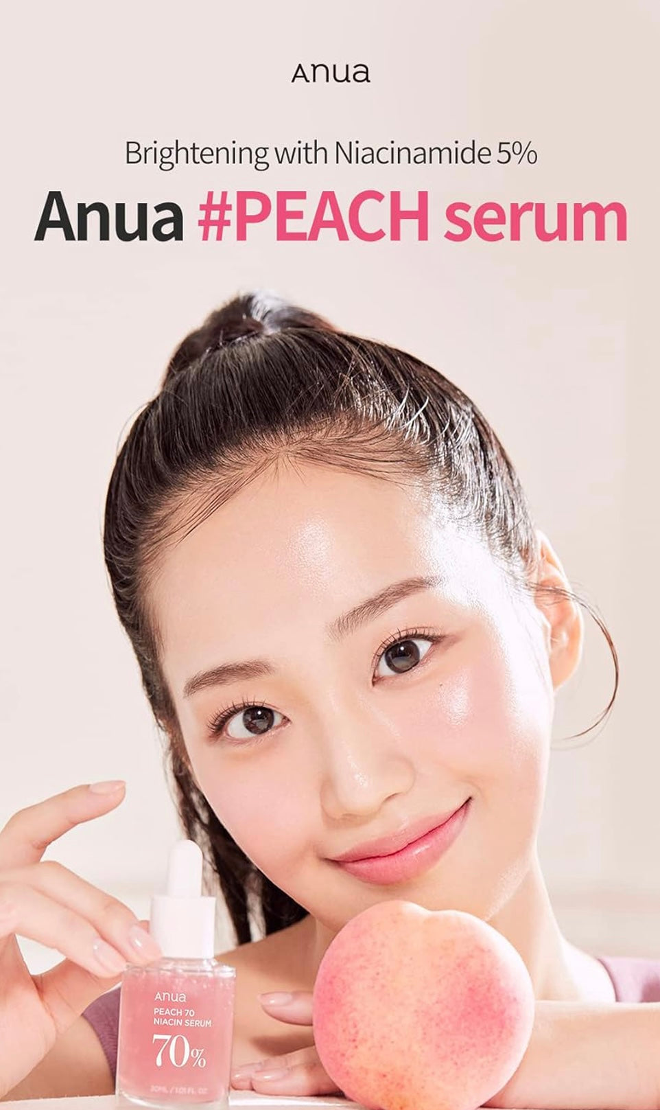 Anua - Peach 70 Niacin Serum 30ml